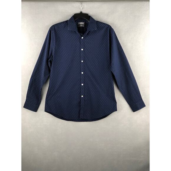 Michael Kors Men's Size 17 34/35 Slim Fit Stretch Casual Shirt - Picture 1 of 9